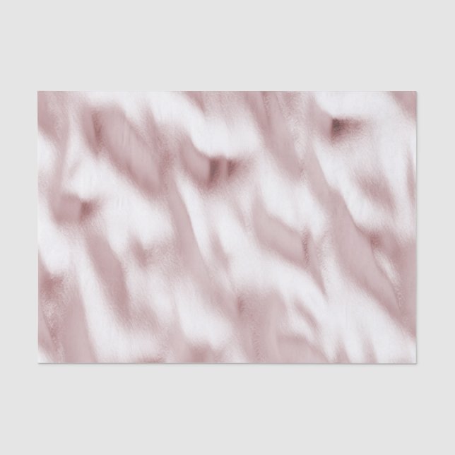 Blush Pink Glam Birthday Seidenpapier (Vorderseite)
