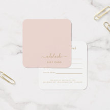 Blush Pink Gold Chair Stylist Geschenkgutschein