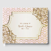 Blush Pink Gold marokkanische arabische Nächte Hoc