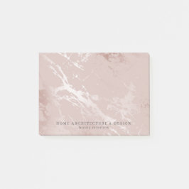 Blush Pink Imitats Rose Gold Klassik Zuhause Decor Post-it Klebezettel