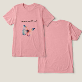 Blush Pink Joy steigt aus dem Soul Tri-Blend Shirt
