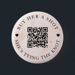 Blush Pink Kaufen Sie ihr einen Schuss, den sie am Button<br><div class="desc">Modernes und elegantes Design bedruckt Blush Pink Aquarell Bachelorette Kaufen Sie Ihr A Shot Sie's The Knot Knopf, die mit Ihrem Text angepasst werden kann. Bitte klicken Sie auf den Button "Anpassen" und verwenden Sie unser Design-Tool, um diese Vorlage zu ändern. Karo im Grafikdesign-Store für andere Produkte, die diesem Design...</div>