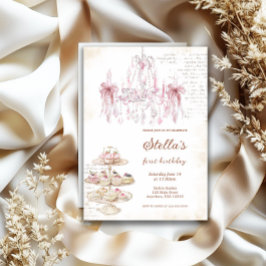 Blush Pink Marie Antoinette Einladung