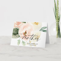 Blush Pink meine Mutter Hochzeitstag Geschenk von 