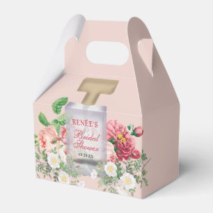 Blush Pink Parfüm Flasche Brautparty Geschenkschachtel