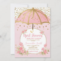 Blush Pink Regenschirm Duschen April bringen Mai B