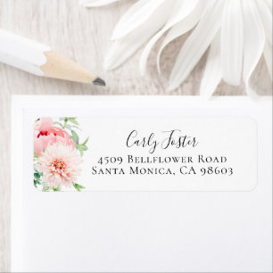 Blush Pink Rücksendeadresse