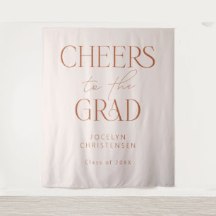 Blush Pink ruft den Grad Foto Hintergrund hervor Wandteppich