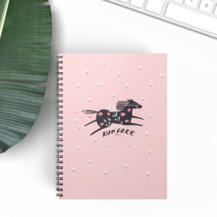 Blush Pink Run Libre Christian Faith Carnet