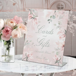 Blush Pink Secret Garden Rose Hochzeitskarten Gesc Sockelschild