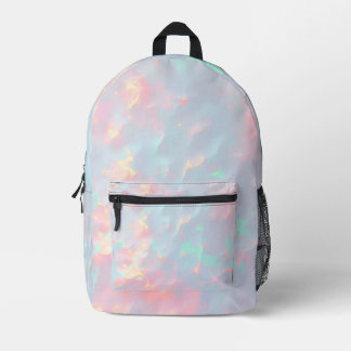 Blush Pink Soft Mint Gold Luxury Modern Collection Bedruckter Rucksack