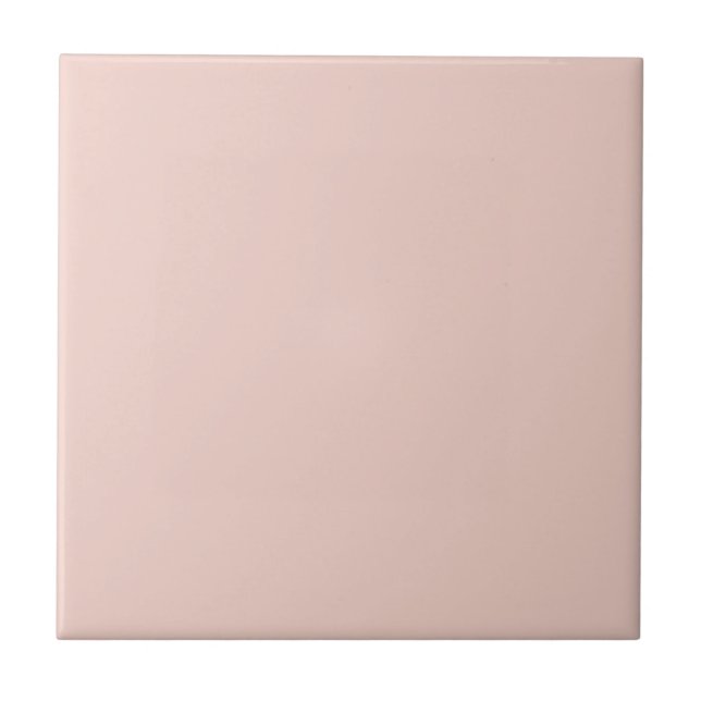 Blush Pink Square Küche und Bad Keramik Til Fliese (Vorderseite)