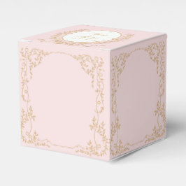 Blush Pink und Gold Wedding Swag Envelope Geschenkschachtel