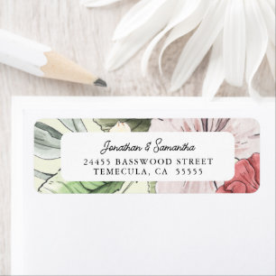 Blush Pink und Sage Fall Bloral