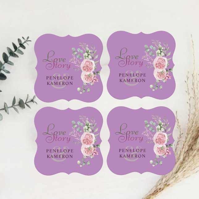 Blush Pink Wasserfarbe Bläsernpest Untersetzer (Von Creator hochgeladen)