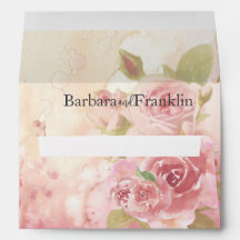 Blush Rose Botanische Hochzeitsumgebung