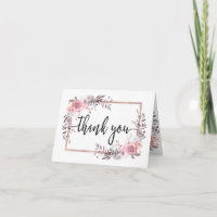 Blush & Rose Gold Gerahmte Blumenhochzeit Vielen D