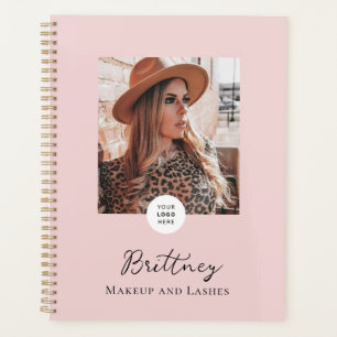 Blush Rose Logo Script Photo Maquillage Personnali