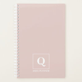 Blush Rose Personalized 2026 Planner Planer