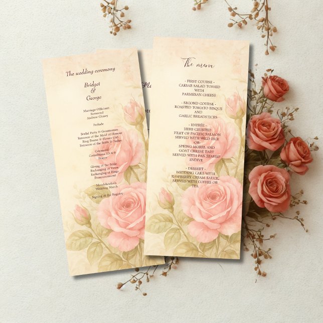 Blush Rose Romantische Blumenkost Programm (Von Creator hochgeladen)