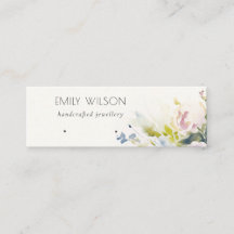 Blush Roses Floral Earring Hoop Loop Stud Display