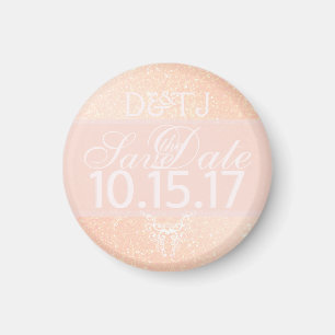 Blush Shimmer Speichern des Datumsfensters Magnet