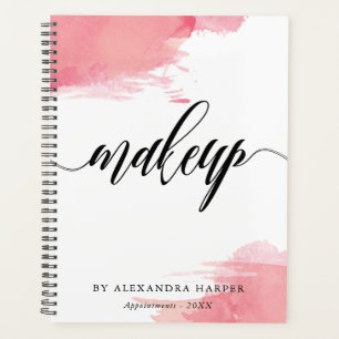 Blush Smudges - Kalligrafie Makeup Artist Planer