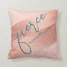 Blush Sparkle Fierce Kissen