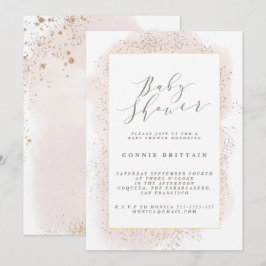 BLUSH TOUCH BABY SHOWING EINLADUNG