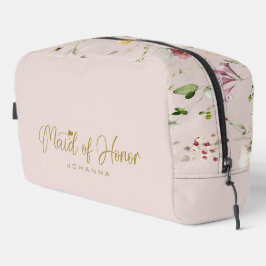 Blush-Trauzeugin Skriptname Accessorgeschenk Waschbeutel