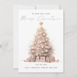 Blush Tree 2027 Kalender Frohe Weihnachten