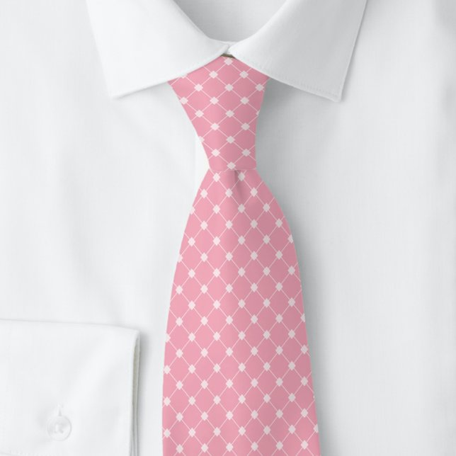 Blush Trellis Krawatte (Von Creator hochgeladen)