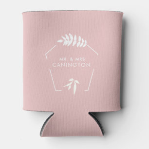 Blush Wedding Mr. & Mrs. Can Cooler Dosenkühler