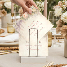 Blush Wisteria And Rose Garden Baby Shower