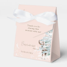 Blush Woodland Baby ist kalt draußen