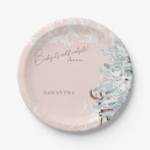 Blush Woodland Baby ist kalt draußen