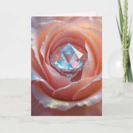 Blushfire Crystal Bloom Karte