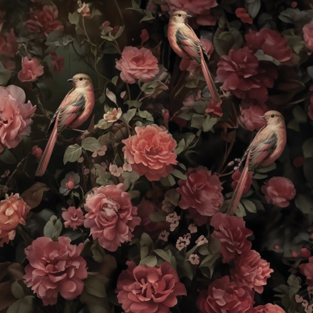 Blushing Birds Seidenpapier (Von Creator hochgeladen)