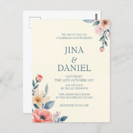 Blushing Bloom Postkarte