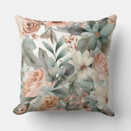 Blushing Bridal Ballet Botanisch Kissen