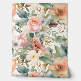 Blushing Bridal Ballet Botanisch Tapete