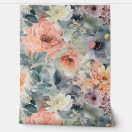 Blushing Bridal Ballet Botanisch Tapete