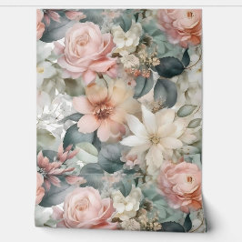 Blushing Bridal Ballet Botanisch Tapete