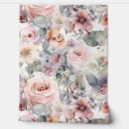 Blushing Bridal Ballet Botanisch Tapete
