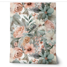 Blushing Bridal Ballet Botanisch Tapete