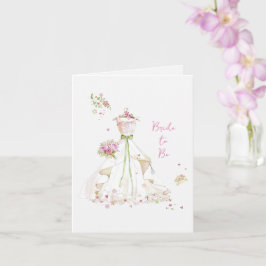 Blushing Bride in Bloom Brie to Be Karte