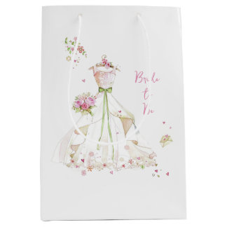 Blushing Bride in Bloom Brie to Be Mittlere Geschenktüte