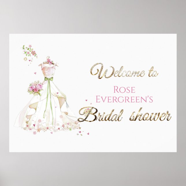 Blushing Bride in Bloom Brie to Be Poster (Vorne)