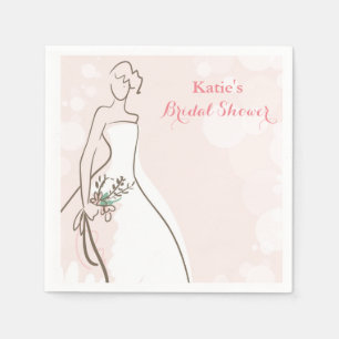 Blushing Bride Serviette