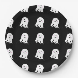 Blushing Ghost Niedlich Halloween Pappteller